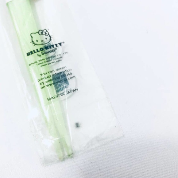 Hello Kitty Sanrio Sushi AFC 30th Anniversary Chopstick Set Japan Gift New Green - Picture 8 of 16